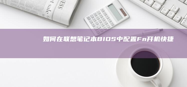 如何在联想笔记本BIOS中配置Fn+开机快捷键启动项 (如何在联想笔记本上安装打印机)