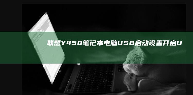 联想Y450笔记本电脑USB启动设置：开启USB启动功能的全图文教程 (联想y450笔记本参数)