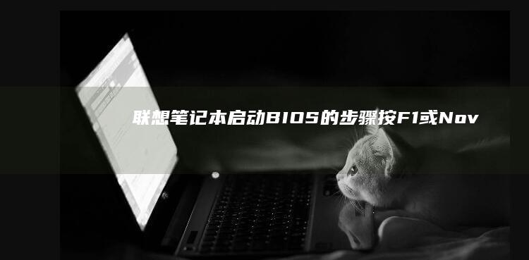 联想笔记本启动BIOS的步骤：按F1或Novo键 (联想笔记本启动u盘按什么键)