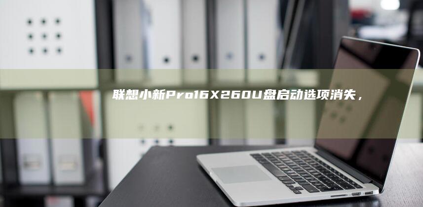 联想小新Pro16 X260 U盘启动选项消失，怎样修复？ (联想小新pro14)
